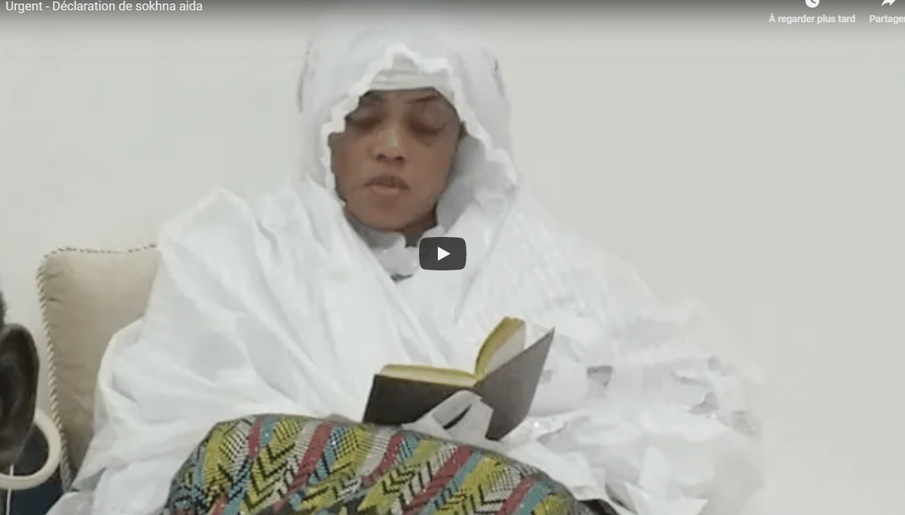 Inhumation de Cheikh Béthio : Sokhna Aïda brise le silence …