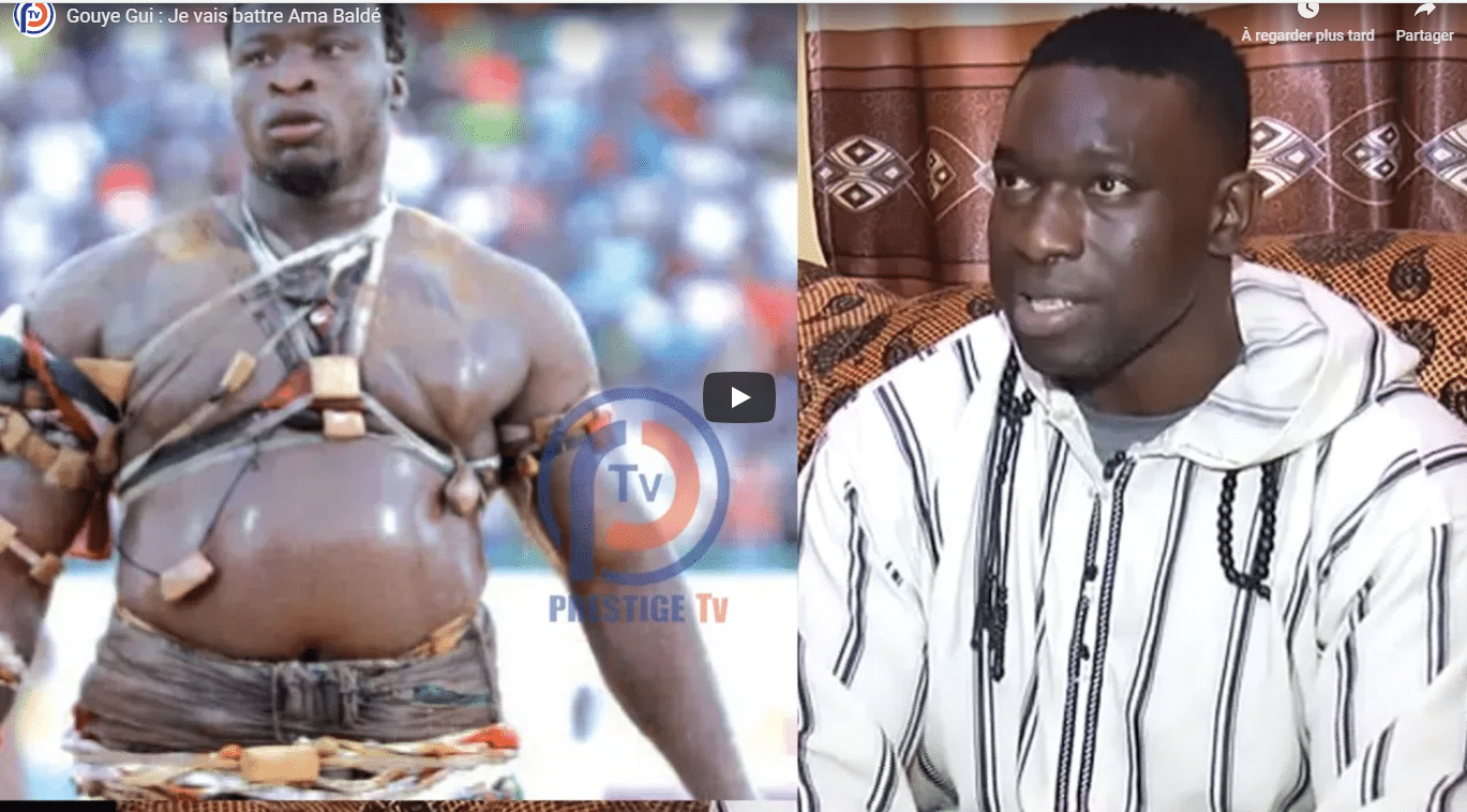 Lutte : « Je vais battre Ama Baldé », promet Gouy-Gui (vidéo)
