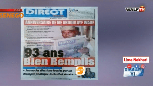 Revue de Presse (Wolof) Walf TV du Mercredi 29 Mai 2019 (Video)