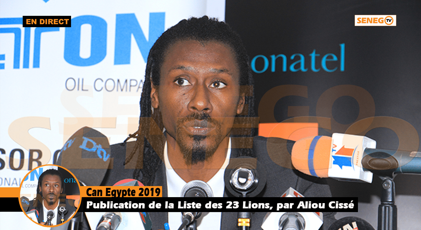 Sénégal : Aliou Cissé dévoile sa liste pour son match contre le Brésil…