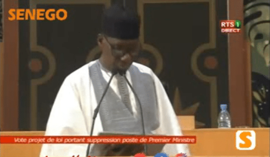 Suppression du poste de Premier ministre : Discours de Mamadou Diop Decroix (Video)