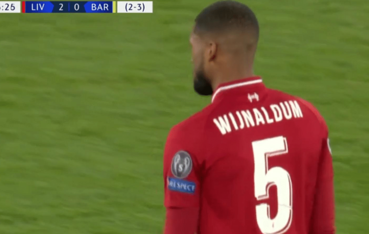 Vidéo : Wijnaldum double la mise pour Liverpool contre Barça… (Vidéo)
