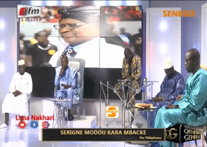 QG – Serigne Modou Kara, « Dama guis malaika yi si plateau Quartier Général di thieupi thieupi »(Vidéo)