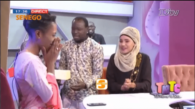 L’anniversaire royal de Ndeye Arame Toure journaliste Dtv en … (Video)