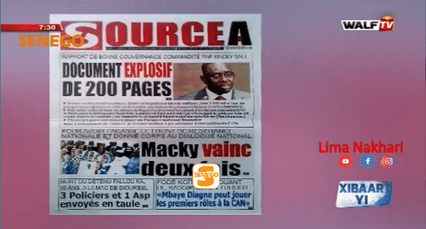 Revue de Presse (Wolof) Walf TV du Mardi 28 Mai 2019 (Video)