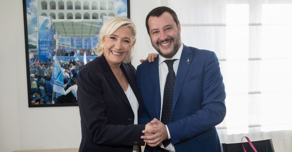 Marine le Pen et Salvini, "une  grave menace pour une Europe de la diversité"
