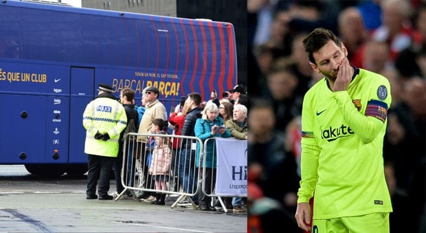 Liverpool-Barcelone : Messi oublié par son club à Anfield, après la rencontre (Vidéos)!