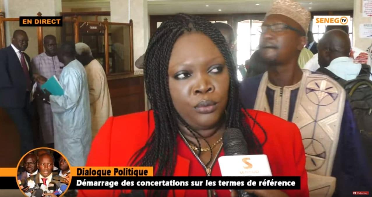 Senego TV- Dialogue politique : « C’est une bonne démarche », dixit Ndella Madior Diouf
