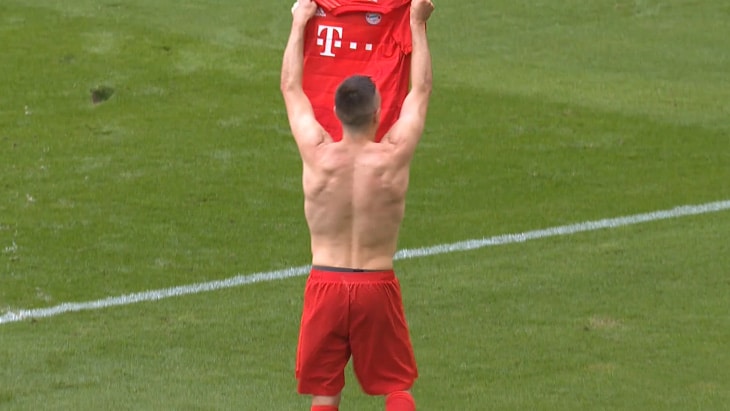 Ribéry : Sa dernière avec le Bayern et son but d’anthologie (vidéo)