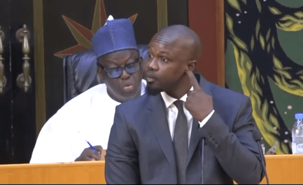 Ousmane Sonko aux députés de Bby: « Quand je viens à l’hémicycle, c’est pour m’adresser au peuple… »