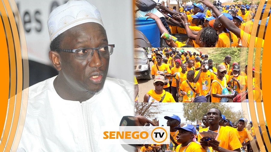 Popenguine : Amadou Bâ « accompagne » les marcheurs…  (Senego-TV)