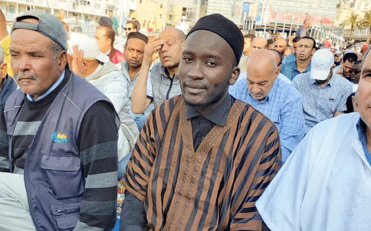 (02 photos)  : Oustaz Modou Fall a célébré la fête de Korité en Italie