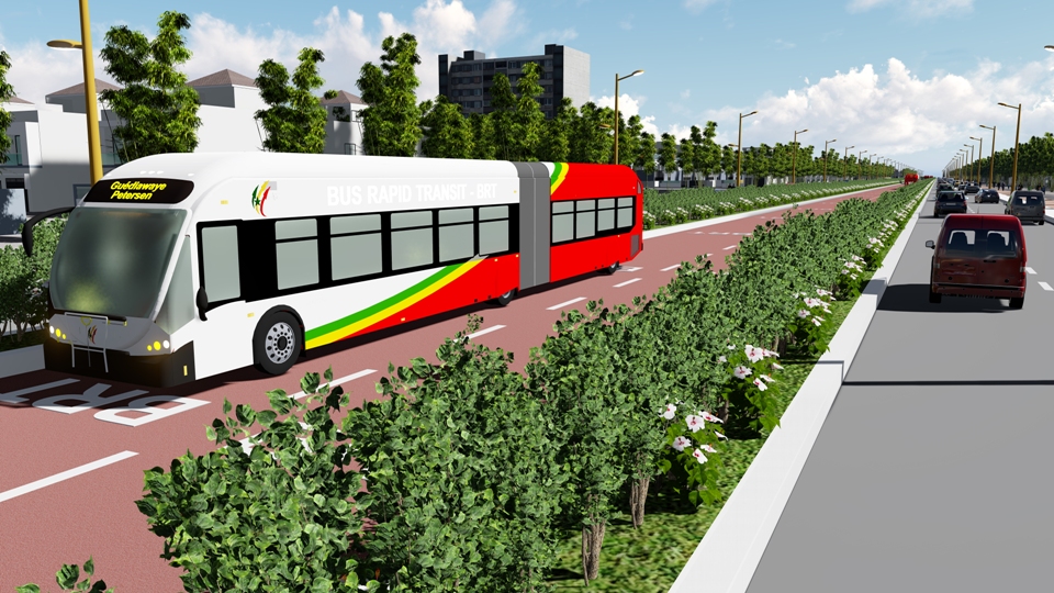 Macky Sall cède le BRT à l’entreprise française Meridiam pour 15 ans