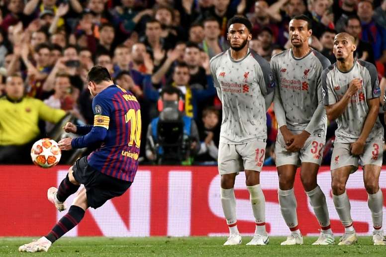 LdC : Le coup franc de Messi face à Liverpool classé plus beau but de C1