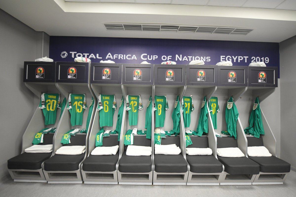 Finale CAN 2019 – Sénégal vs Algérie : Le vestiaire des Lions en images !