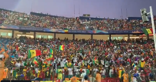 Finale Can 2019: Le 12e gaindé enflamme le stade avant le match. Regardez !