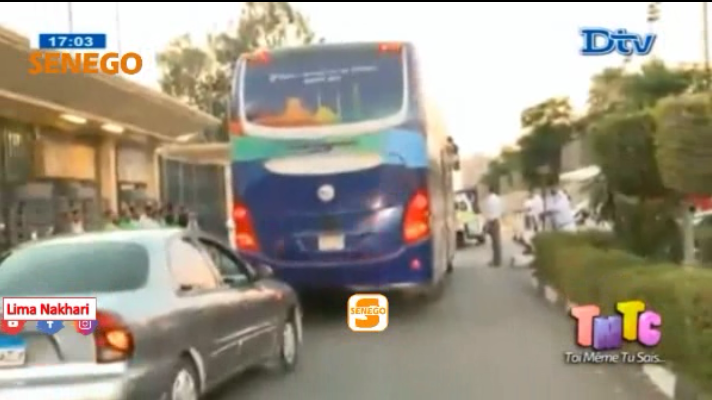 CAN 2019: Ouganda Vs Sénégal, L’arrivée des Lions au stade… (Video)