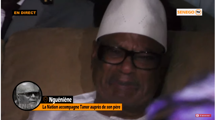 Obsèques de Tanor : IBK, le président malien, craque et fond en larmes