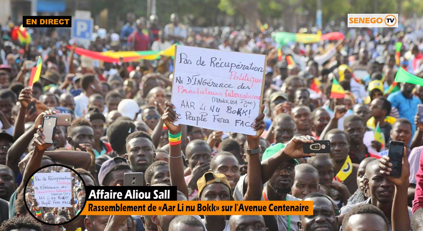 Affaire Aliou Sall: Suivez en direct le rassemblement de «Aar Li nu Bokk»