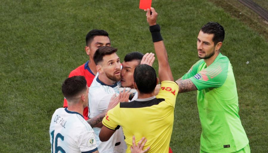 Copa America: Messi expulsé contre Chili (vidéo)