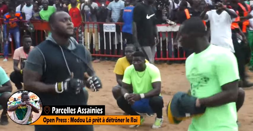 Open Press: Revivez les entraînements Modou Lo