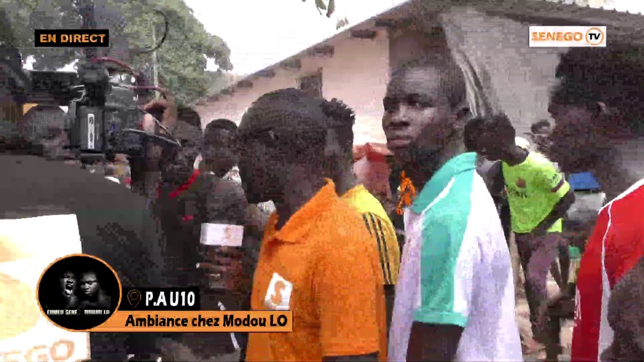 PA Unité 10: Regardez l’ambiance chez Modou Lô avant le combat…
