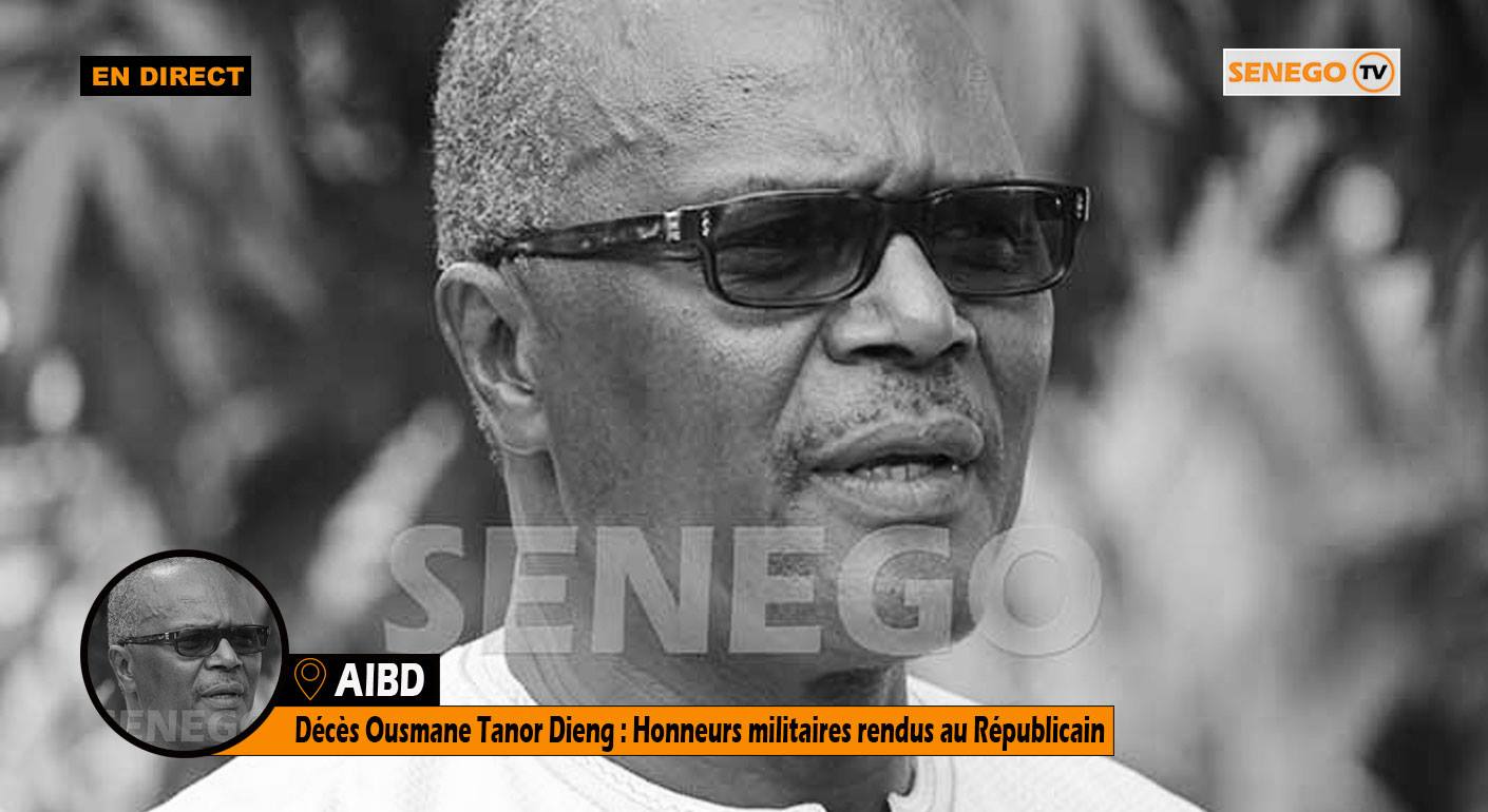 Direct AIBD – Ousmane T. Dieng : Honneurs militaires rendus au Républicain