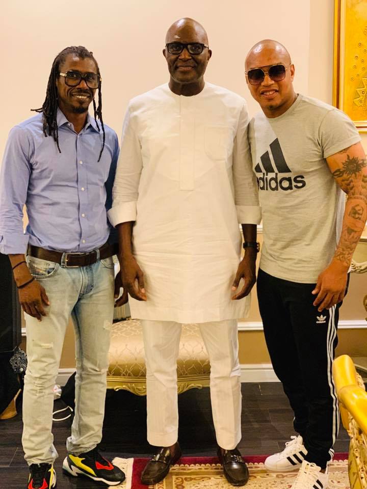 67778724 2348293408617085 5481295773494673408 n - Babacar Ngom réunit Diouf et Aliou Cissé autour d'une table (photos)