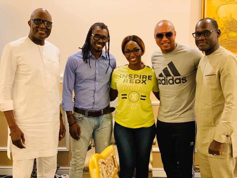 68658134 2348293551950404 5780739733730623488 n - Babacar Ngom réunit Diouf et Aliou Cissé autour d'une table (photos)