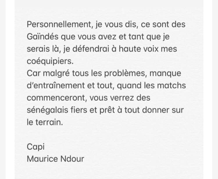 68721930 10220680678076381 600951527703576576 n - Basket: Maurice Ndour "dunke" sur les conditions de regroupements des lions