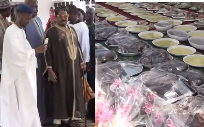 Touba : Ahmet Khalifa Niasse gâté par Serigne Abdou Karim…(vidéo)