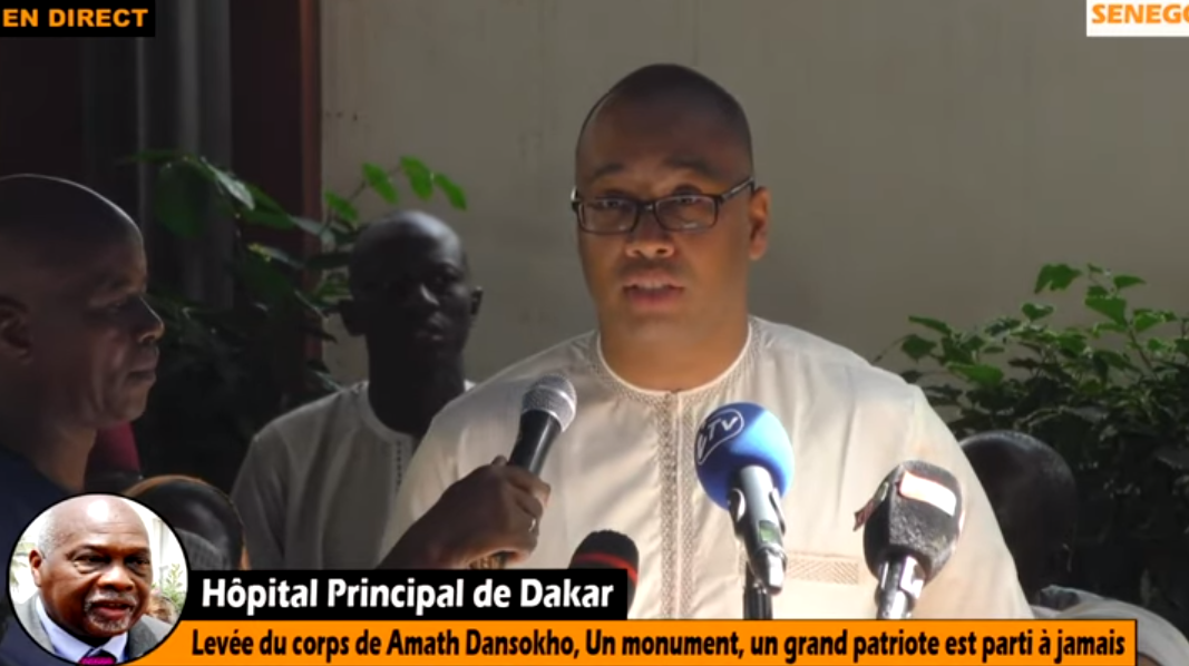 Décès de Amath Dansokho: Le Discours vibrant de son fils Ainé Alkaly