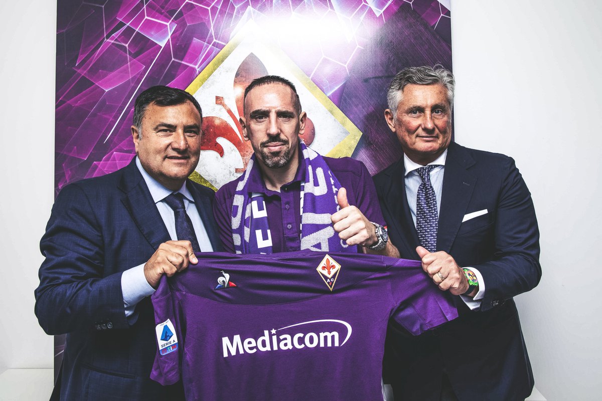 Officiel : Franck Ribéry signe à la Fiorentina