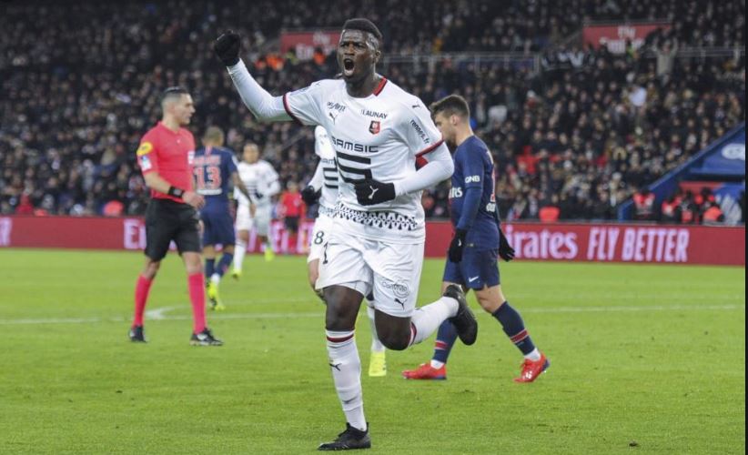 Rennes: Mbaye Niang troisième meilleur buteur de Ligue 1 en 2019