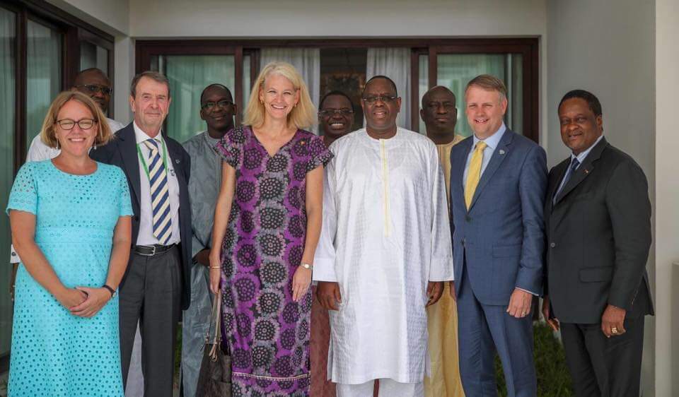 La délégation de Mercy Ships reçue par Macky Sall (Photos)