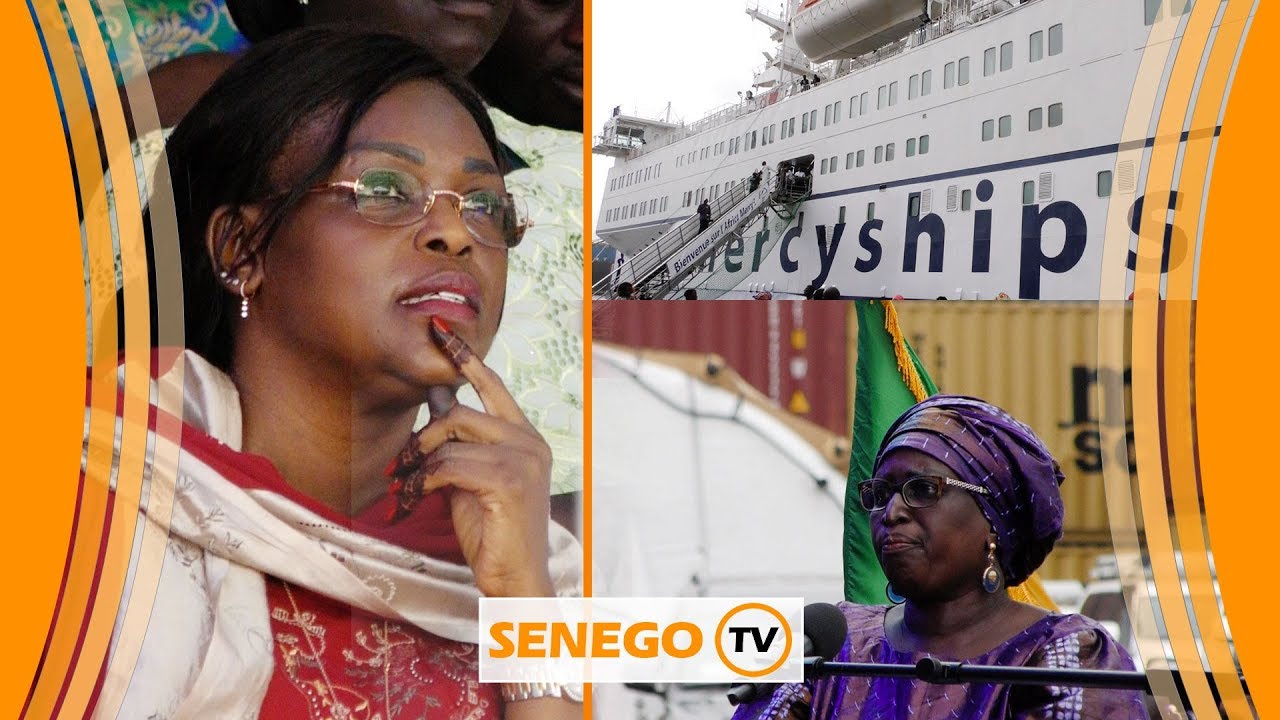 Soins médicaux gratuits: La marraine Marième Faye Sall félicite Mercy Ship