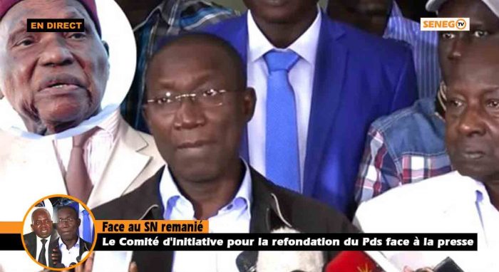 🔴Direct – Comité d’Initiative pour la Refondation du Pds face à la presse