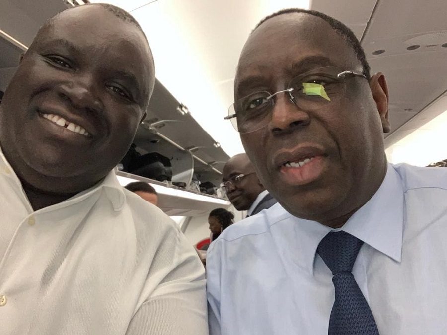 Images : Birima en toute complicité avec le couple présidentiel...