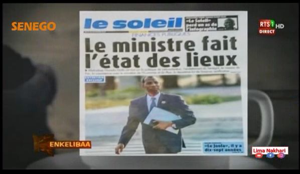 Revue de Presse Français Rts1 du Jeudi 26 Septembre 2019 (Video)