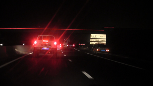Insécurité routière : Autoroute à péage sans lumière