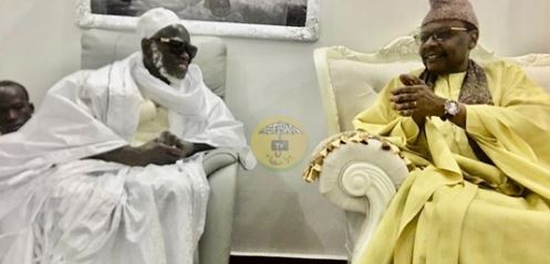 Le porte parole du Khalife des Tidianes chez Serigne Mountakha à Colobane