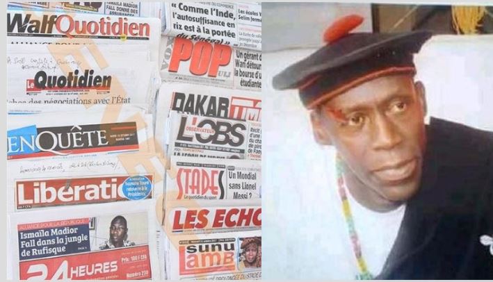 Revue de Presse : L’Assassinat d’un responsable du Mfdc en Une…