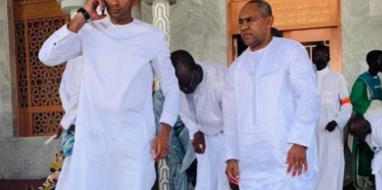 Diomansy et le président de la Caf à Massalikoul Jinaan..(photos)