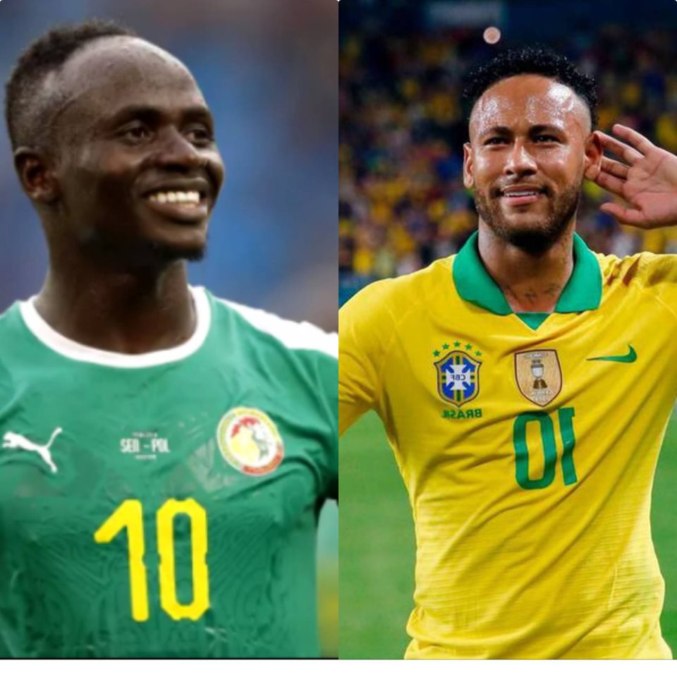 Brésil-Sénégal : Un match particulier pour les deux stars Neymar et Mané…