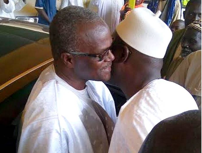 Condoléances : Khalifa Sall chez feu Ousmane Tanor Dieng