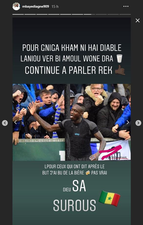 regregreg - Mbaye Diagne: "Seytané yi wakh que dama nane bière, verre bi amoul dara..."