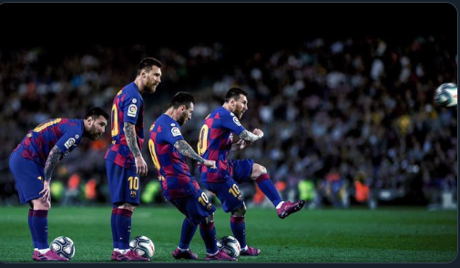 Messi inscrit un sublime coup franc… Son 50e dans sa carrière… (Vidéo)