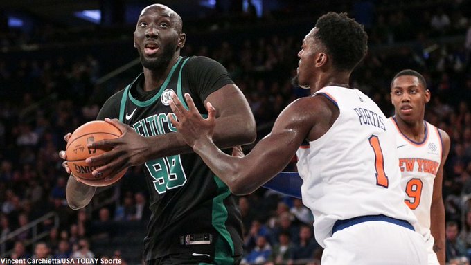 Tacko Fall explose le Madison Square Garden pour son premier match en NBA!