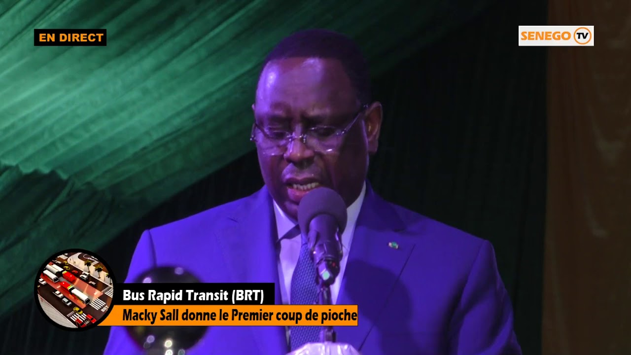 Lancement des travaux du Brt : Le discours intégral de Macky Sall (vidéo)