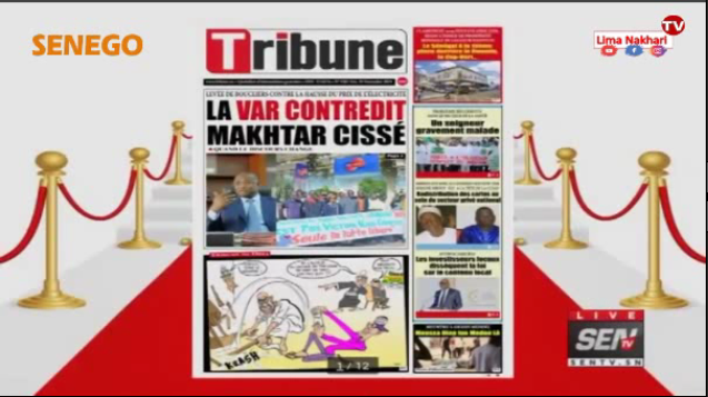 Revue de Presse Français Sen TV du Vendredi 29 Novembre 2019 (Video)